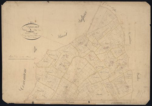 Vignonet - -Section A feuille 1 : Labrie