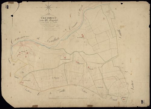 Villandraut - -Section B feuille 1 : Pinouchet