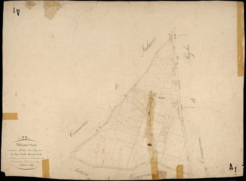 Villenave-d'Ornon - -Section A feuille 1 : Le Bequet