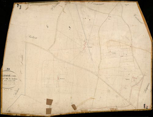 Villenave-d'Ornon - -Section E feuille 4 : Couhins