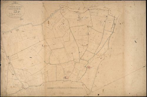 Yvrac - -Section D feuille 2 : Les Teycheneys