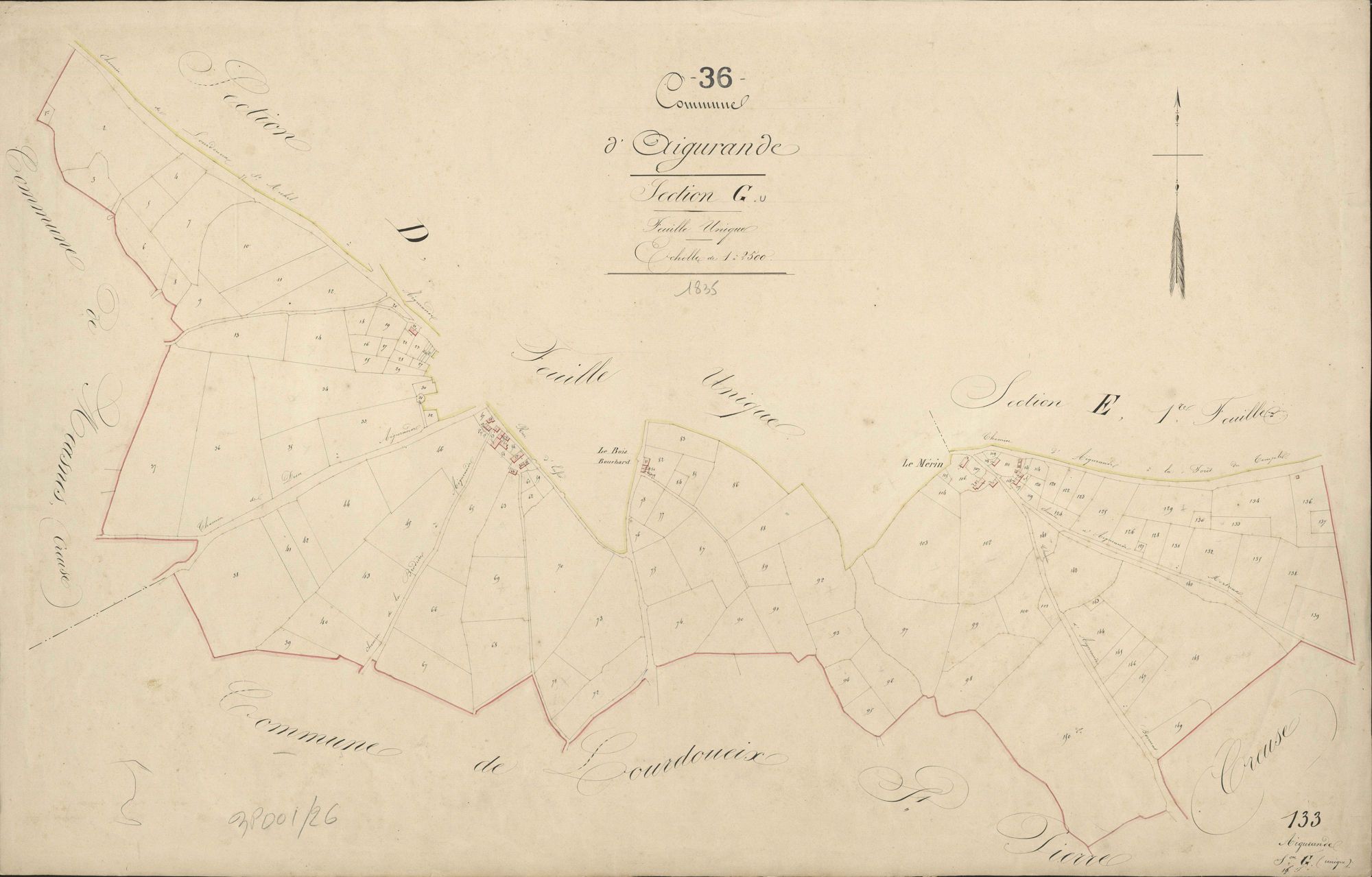Aigurande - Section G.