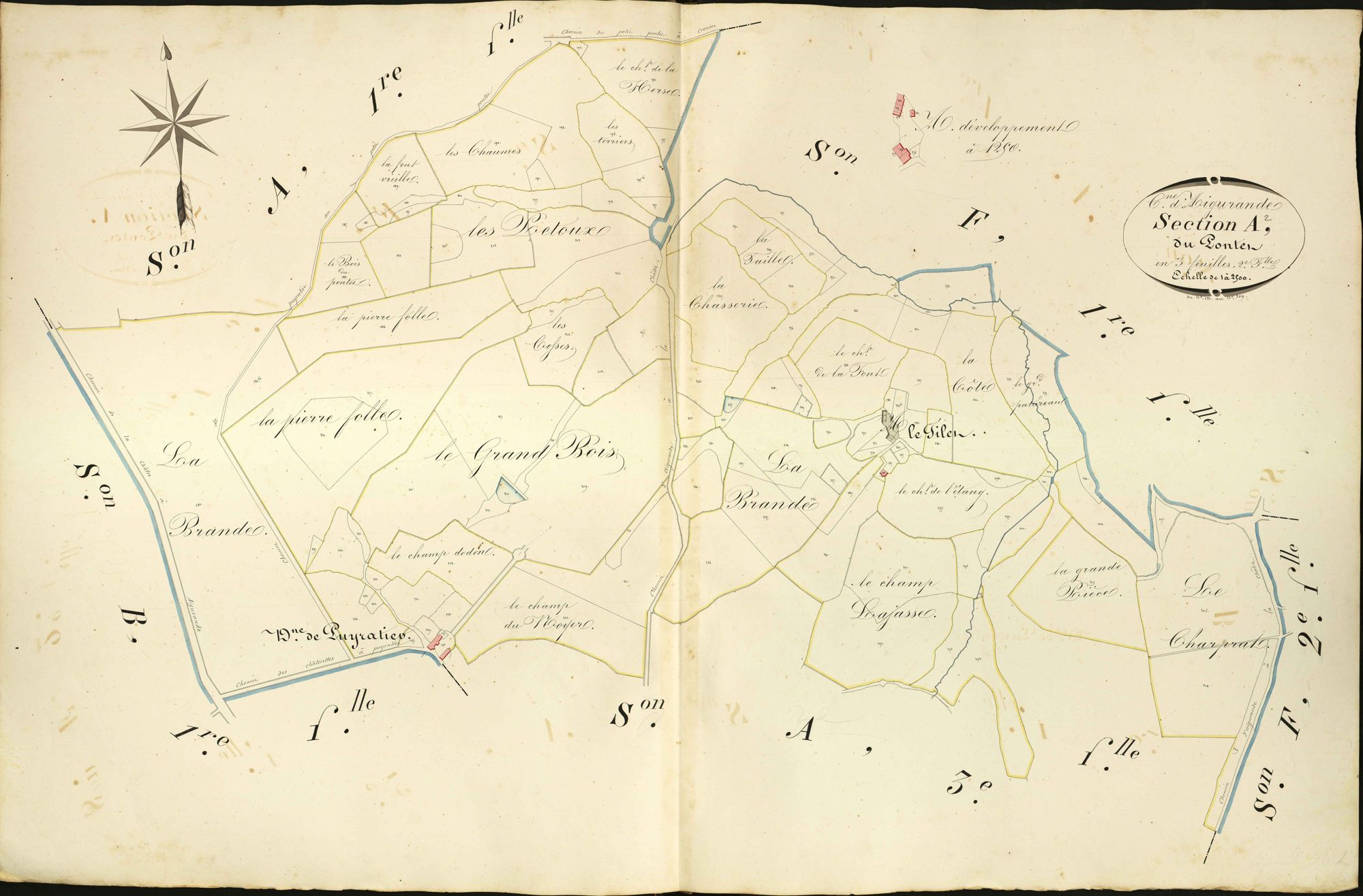 Aigurande - Section A2, dite de Pontet.