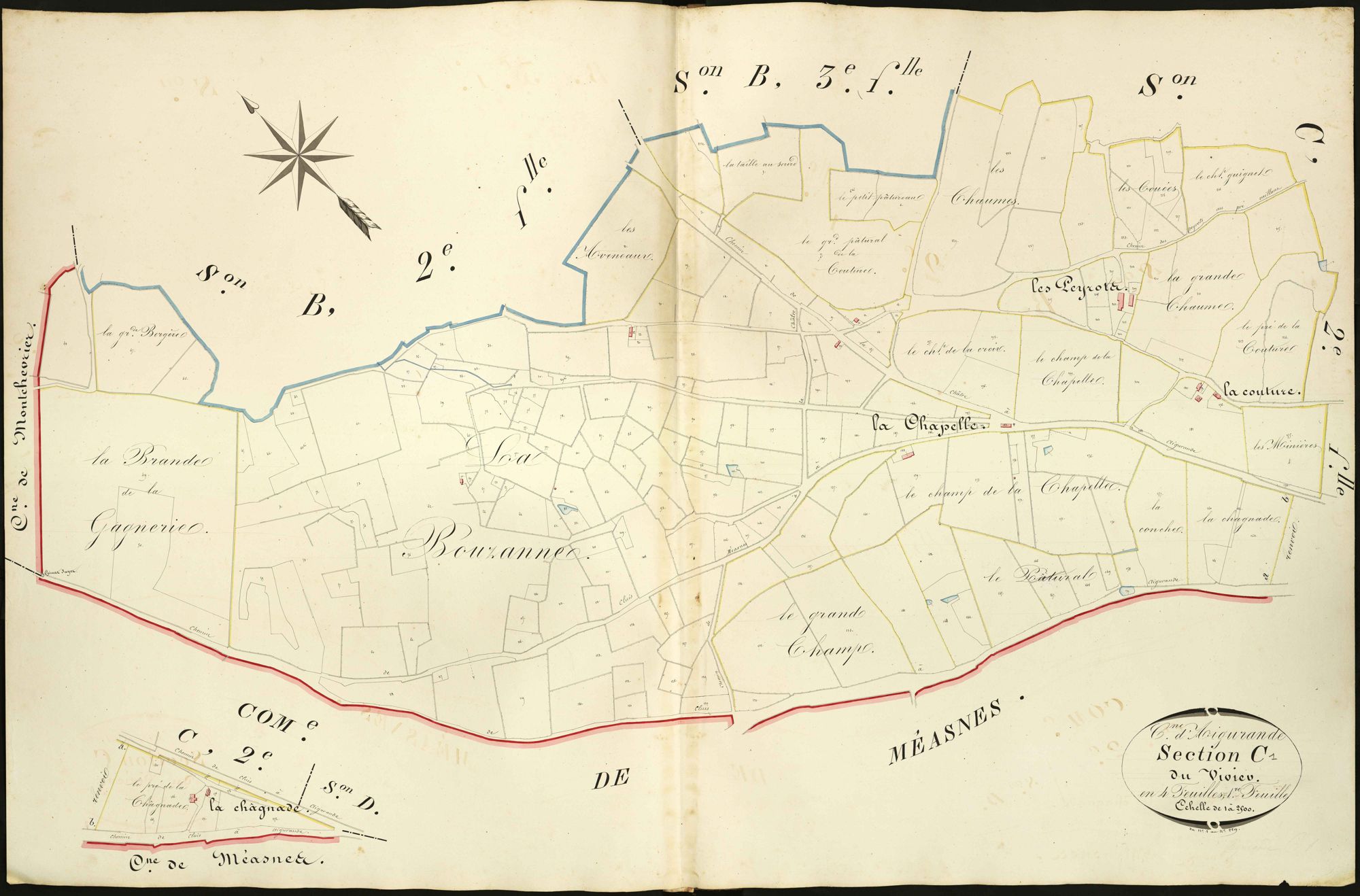 Aigurande - Section C1, dite de Vivier.