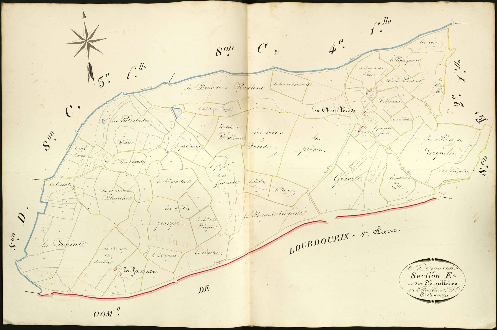 Aigurande - Section E1, dite des Chenillères.