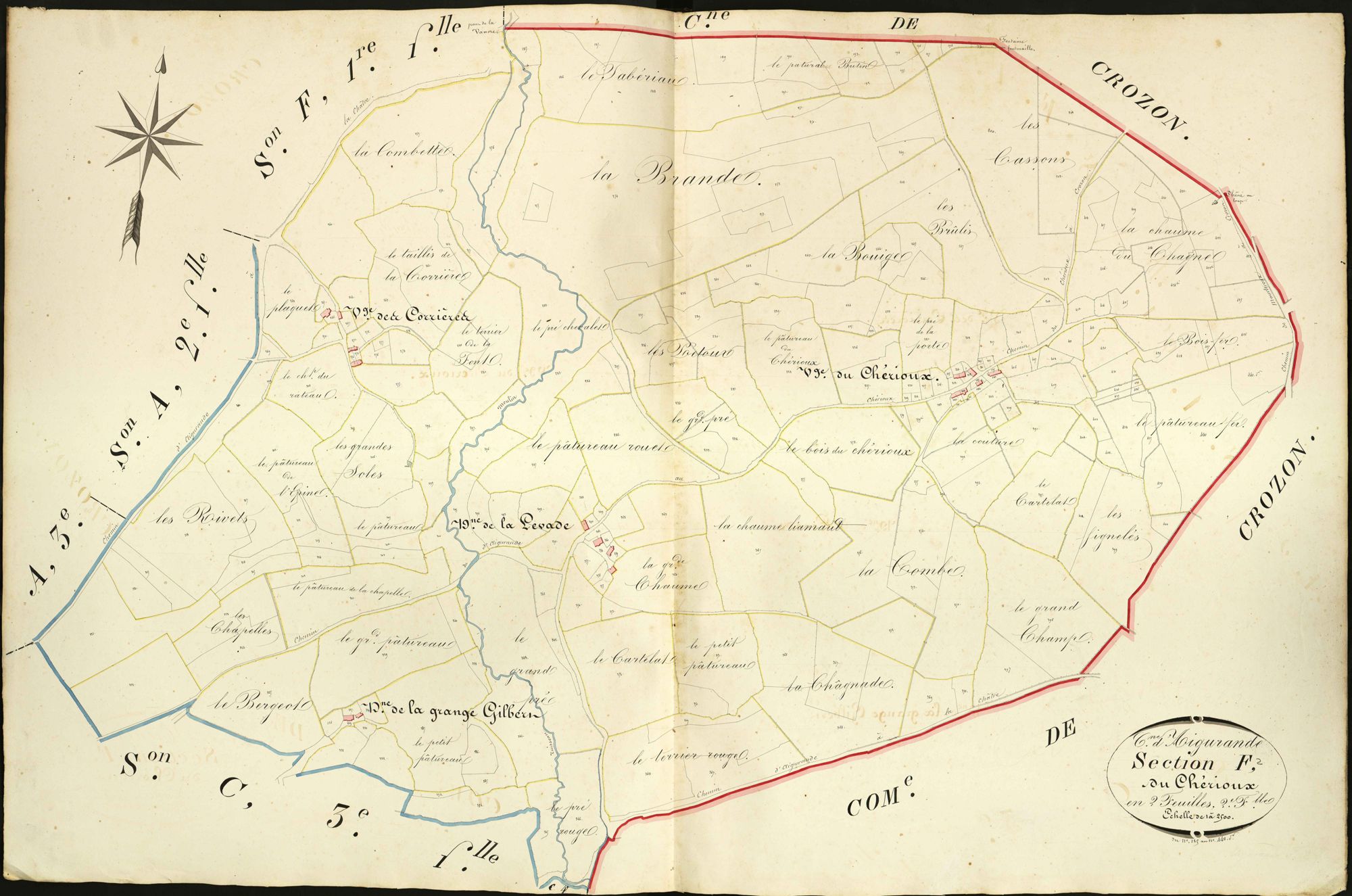 Aigurande - Section F2, dite du Chérioux.