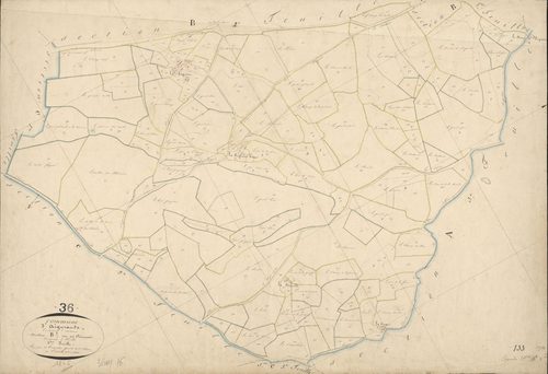Aigurande - Section B3, dite des Châterettes.