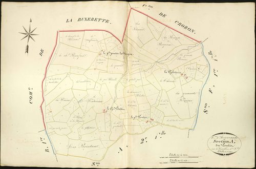 Aigurande - Section A1, dite de Pontet.