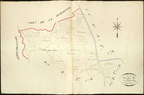 Aigurande - Section B1, dite des Chaterettes.