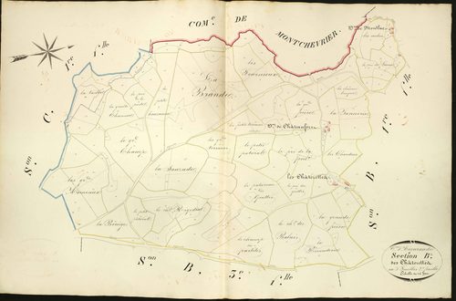 Aigurande - Section B2, dite des Châterettes.