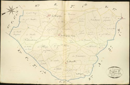 Aigurande - Section B3, dite des Châterettes.