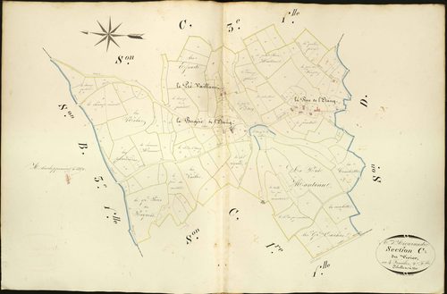 Aigurande - Section C2, dite de Vivier.