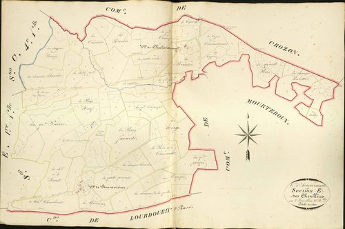 Aigurande - Section E2, dite des Chenillères.