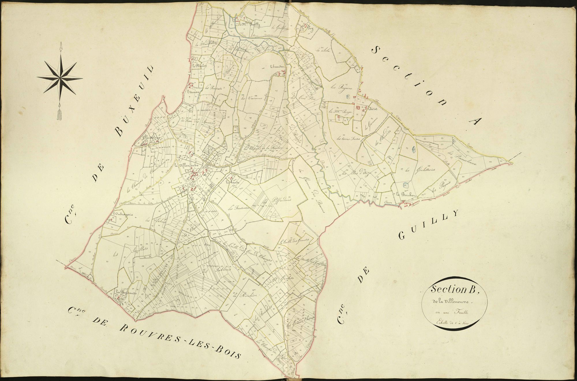 Aize - Section B, dite de Villeneuve.