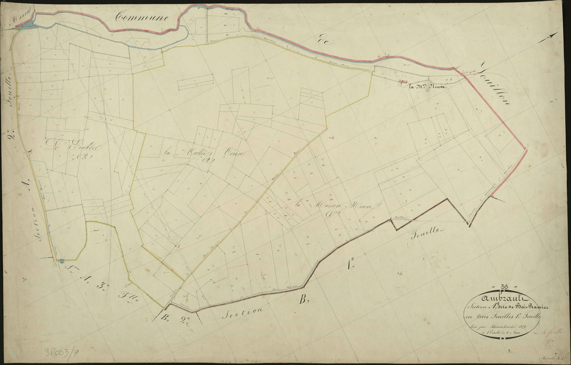 Ambrault - Section A1, dite de Bois-Ramier.