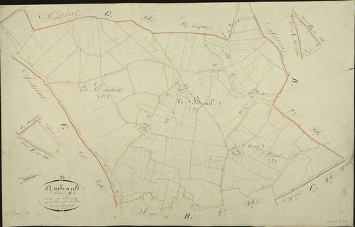Ambrault - Section H1, dite du Bourg.