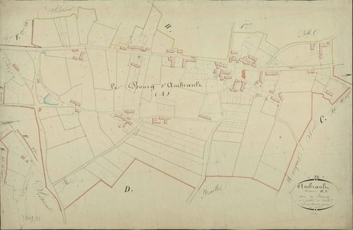 Ambrault - Section H2, dite du Bourg.