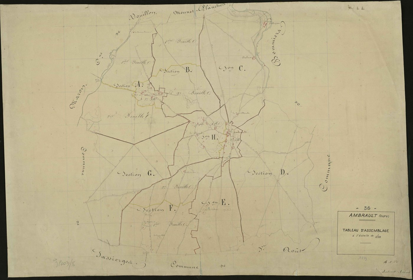 Ambrault - Tableau d'assemblage.