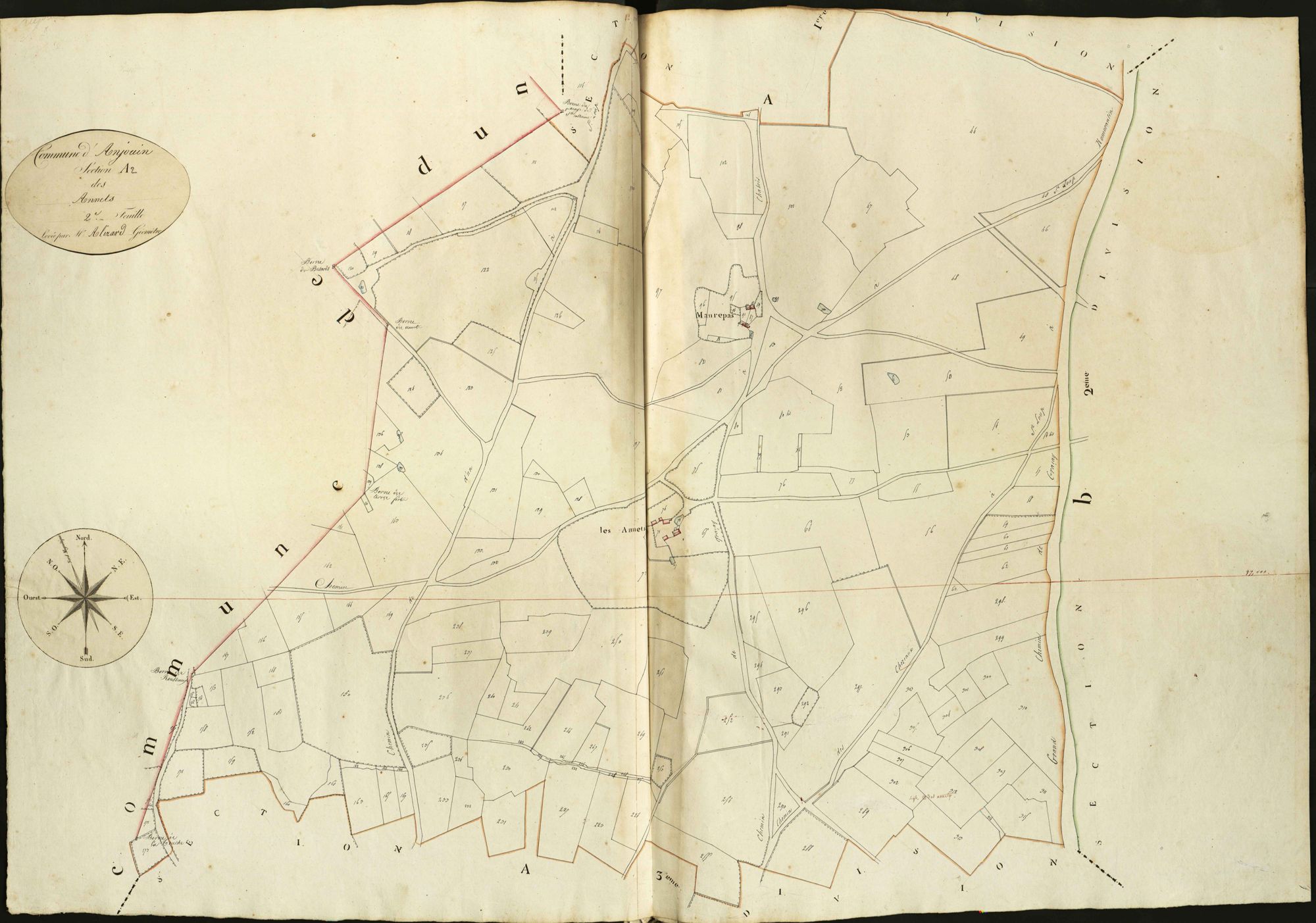 Anjouin - Section A2, dite des Annets.