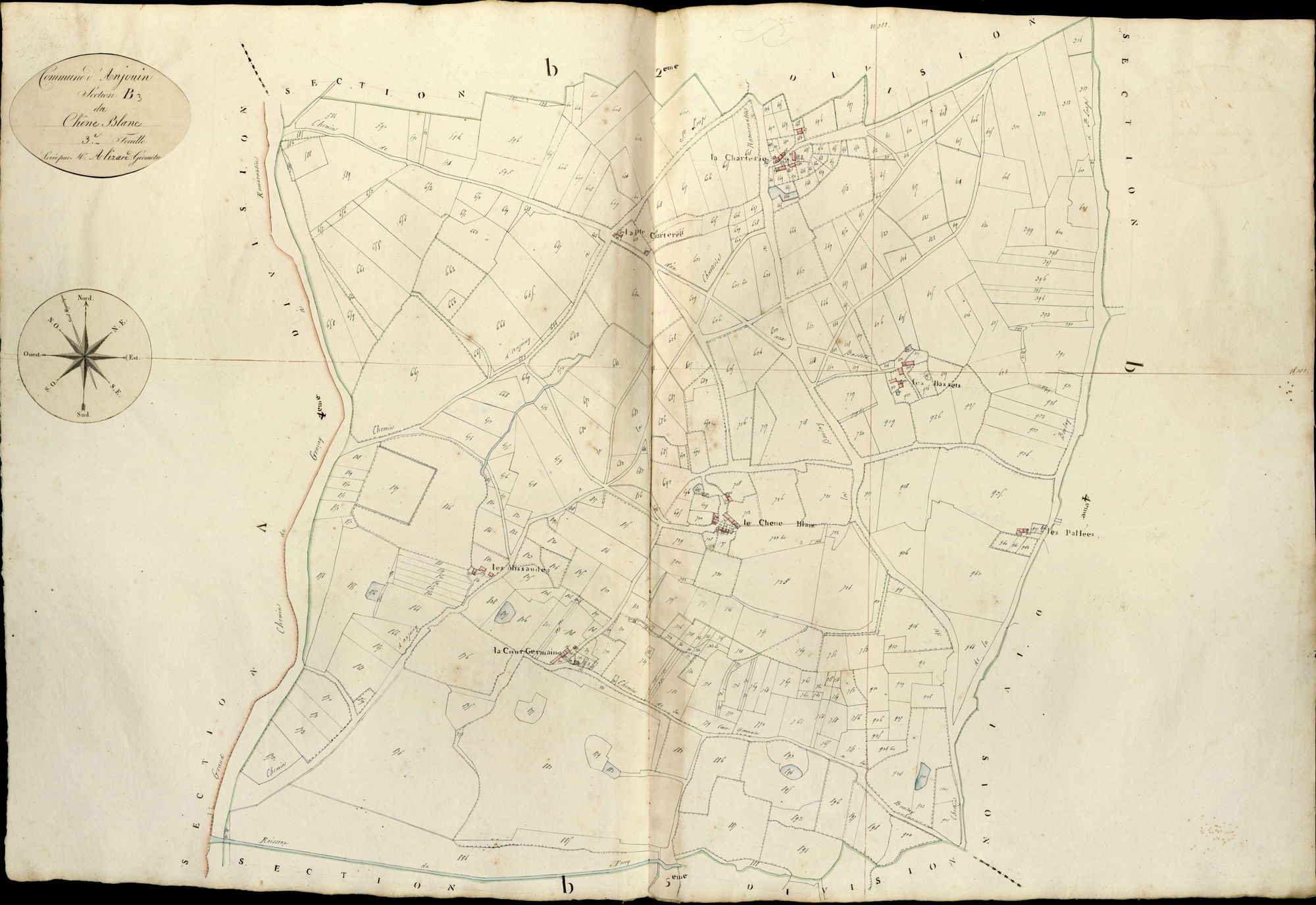 Anjouin - Section B3, dite du Chêne Blanc.