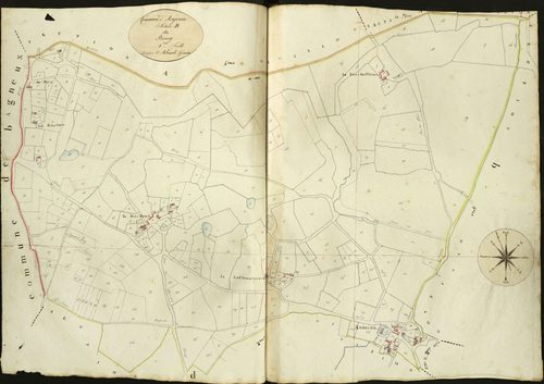 Anjouin - Section D1, dite du Bourg.