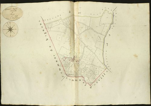 Anjouin - Section D3, dite du Bourg.