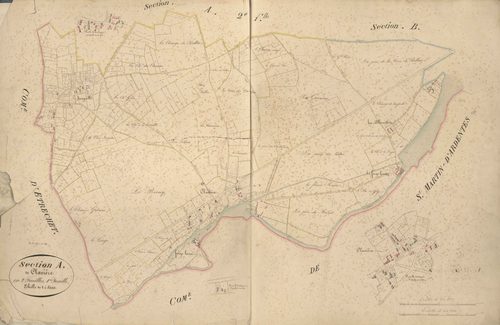 Ardentes - Section A1, dite de Clavière.