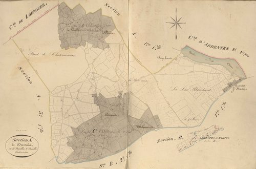 Ardentes - Section D2, dite de Dressais, ancienne section A2 de Saint-Martin.