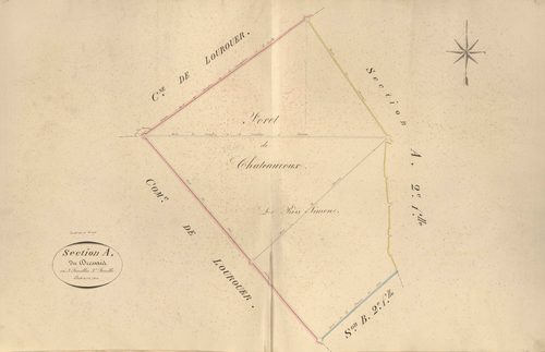 Ardentes - Section D3, dite de Dressais, ancienne section A3 de Saint-Martin.