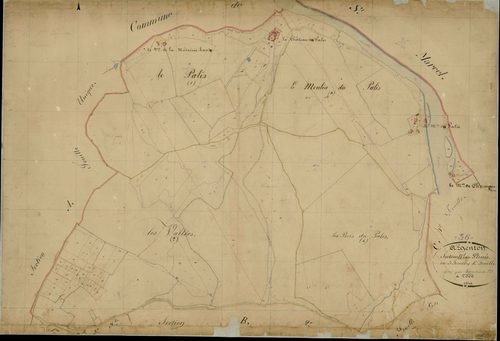 Argenton-sur-Creuse - Section B1, dite du Plessis.
