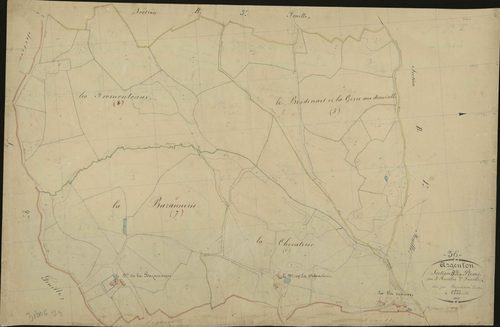 Argenton-sur-Creuse - Section B2, dite du Plessis.