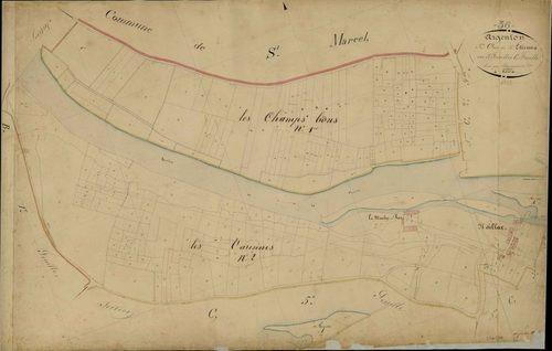 Argenton-sur-Creuse - Section C1, dite de Saint-Etienne.