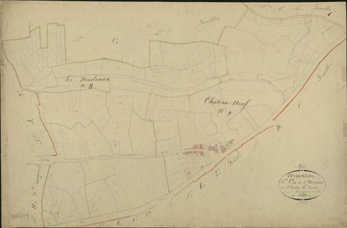 Argenton-sur-Creuse - Section C4, dite de Saint-Etienne.