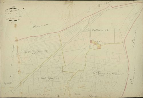 Argenton-sur-Creuse - Section D4, dite de la Ville.