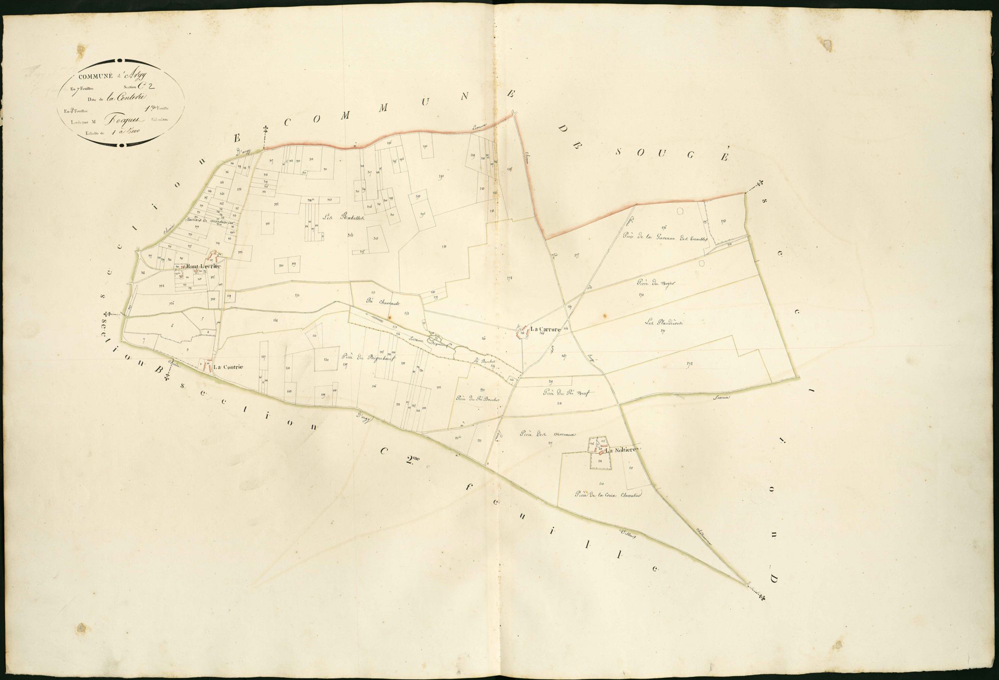 Argy - Section C1, dite de La Conterie.