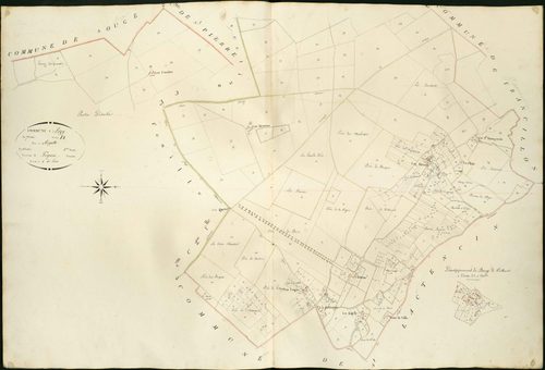 Argy - Section D, dite de Villours sur le tableau d'assemblage, dite d'Argiette sur le plan.