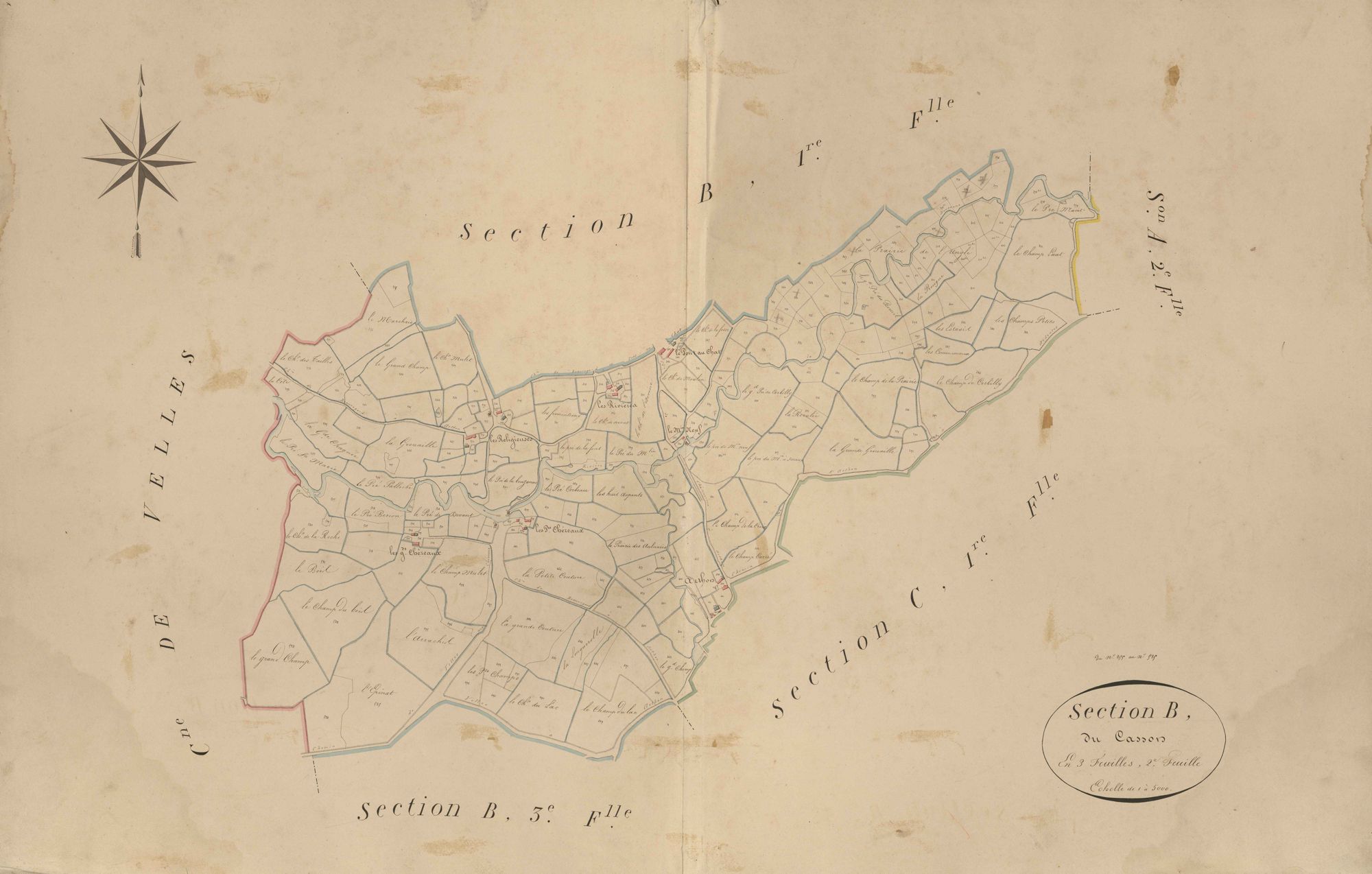 Arthon - Section B2, dite du Casson.
