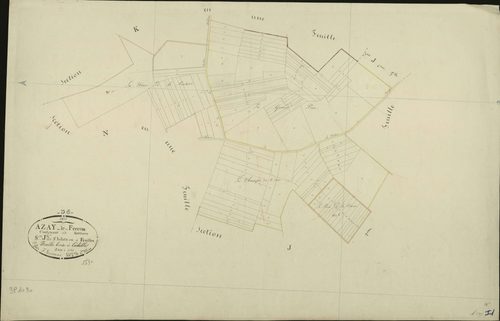 Azay-Le-Ferron - Section J1, dite de Saint-Julien.