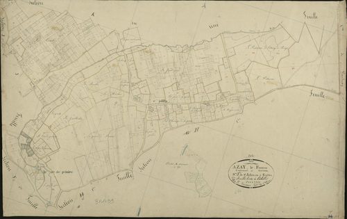 Azay-Le-Ferron - Section J4, dite de Saint-Julien.