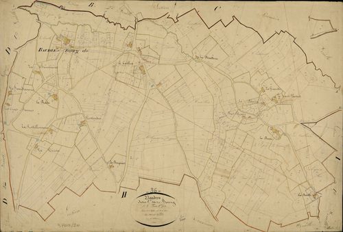 Baudres - Section C2, dite du Bourg.