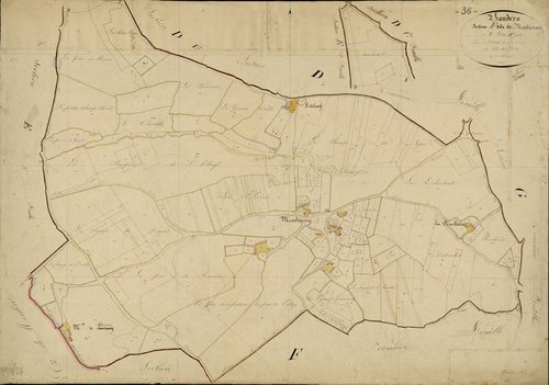 Baudres - Section F1, dite de Montenay.