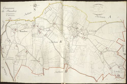 Baudres - Section B1, dite de Baudres.