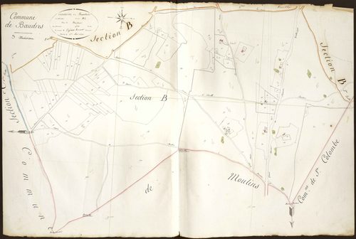 Baudres - Section B3, dite de Baudres.