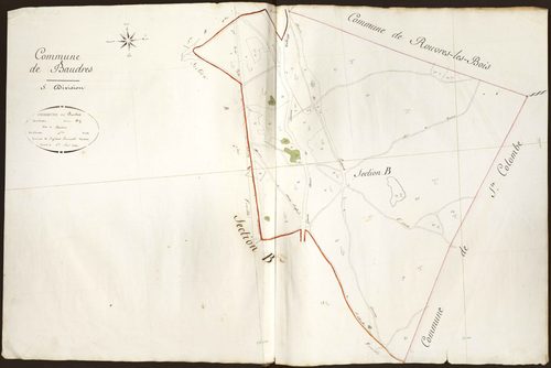 Baudres - Section B5, dite de Baudres.