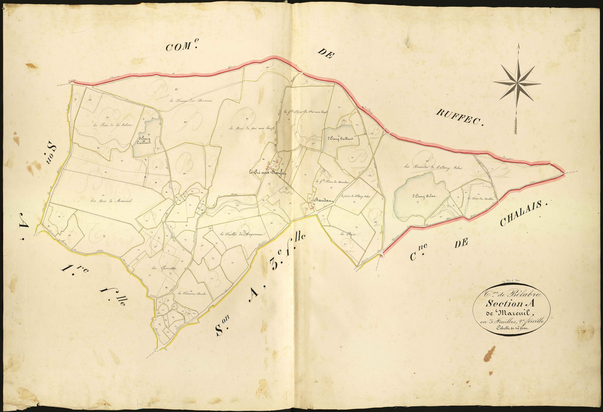 Bélâbre - Section A2, dite de Mareuil.