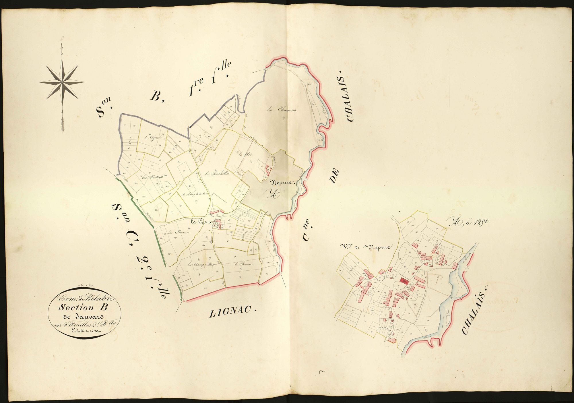 Bélâbre - Section B2, dite de Jauvard.