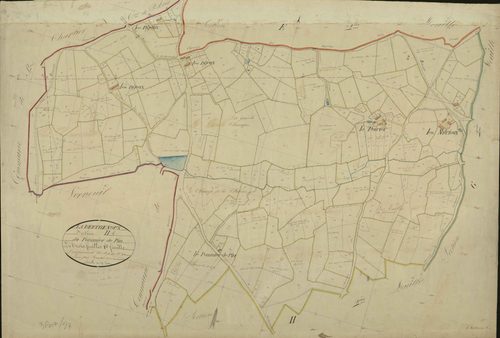 Berthenoux - Section H1, dite du Pommier de Pin.