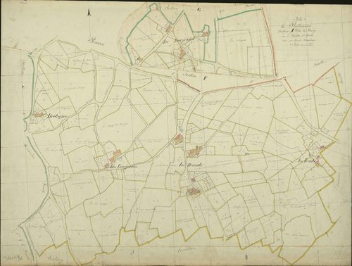 Berthenoux - Section I1, dite du Bourg.