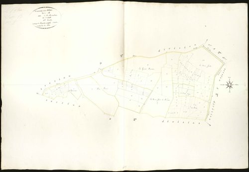 Blanc - Section B1, dite de la Bressardière.