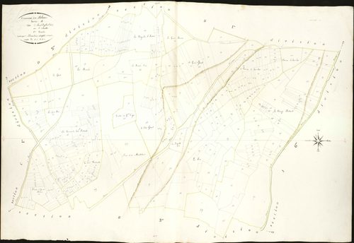 Blanc - Section B2, dite de la Bressardière.